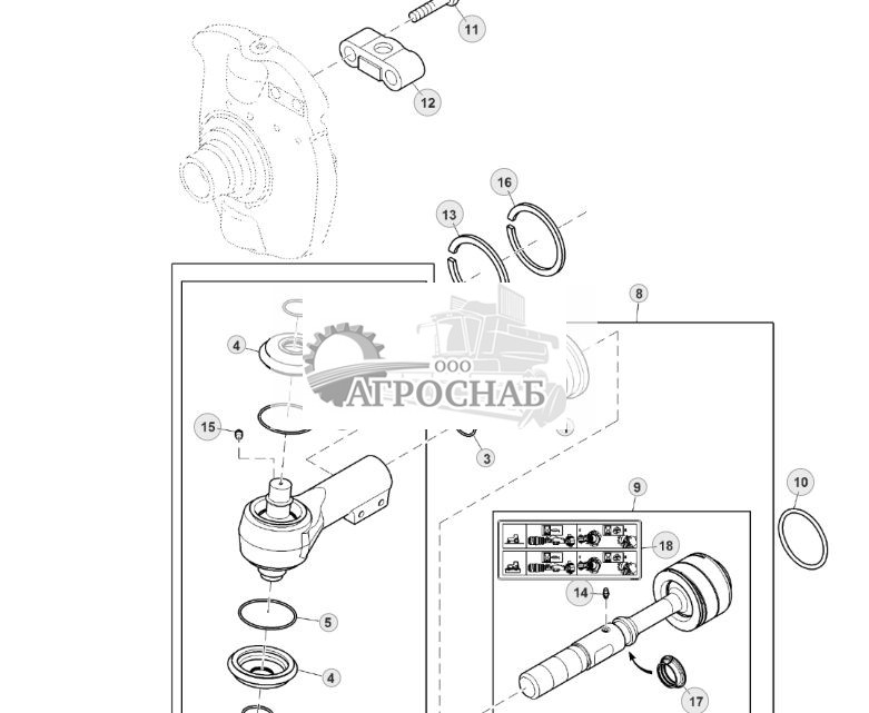 Рулевая тяга, показана левая сторона - ST909614 556.jpg
